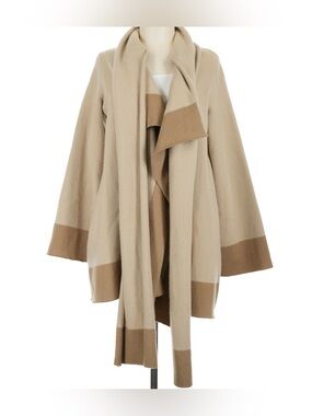 Ralph Lauren Collection wool and cashmere blend open front shawl cardigan coat